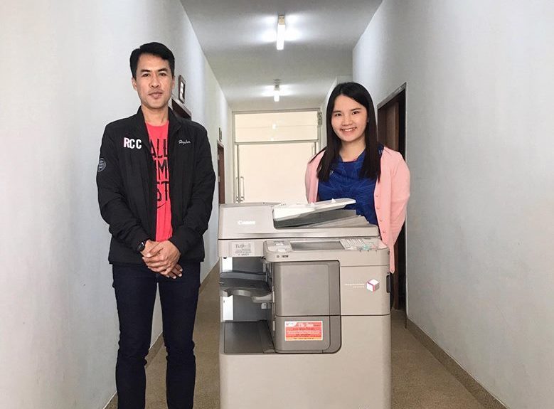 ส่งมอบเครื่องถ่ายเอกสารต้อนรับปีใหม่ ปี2562