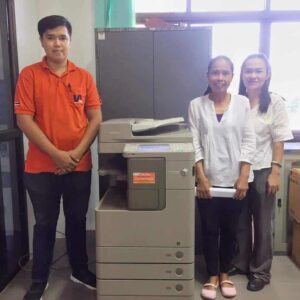 วันนี้ติดตั้งเครื่องถ่ายเอกสารแบบเช่ารายปี 1 เครื่อง