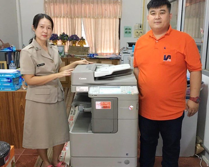 ติดตั้งเครื่องถ่ายเอกสารเช่า