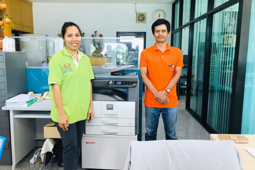 ติดตั้งเครื่องถ่ายเอกสารเช่า