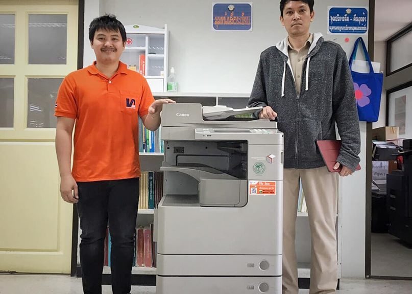 ติดตั้งเครื่องถ่ายเอกสารเช่า