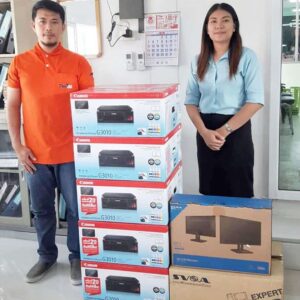 ส่งมอบครุภัณฑ์ คอมพิวเตอร์ และ ปริ้นเตอร์