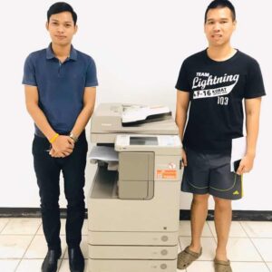 ติดตั้งเครื่องถ่ายเอกสารแบบเช่ารายปี 1 เครื่อง