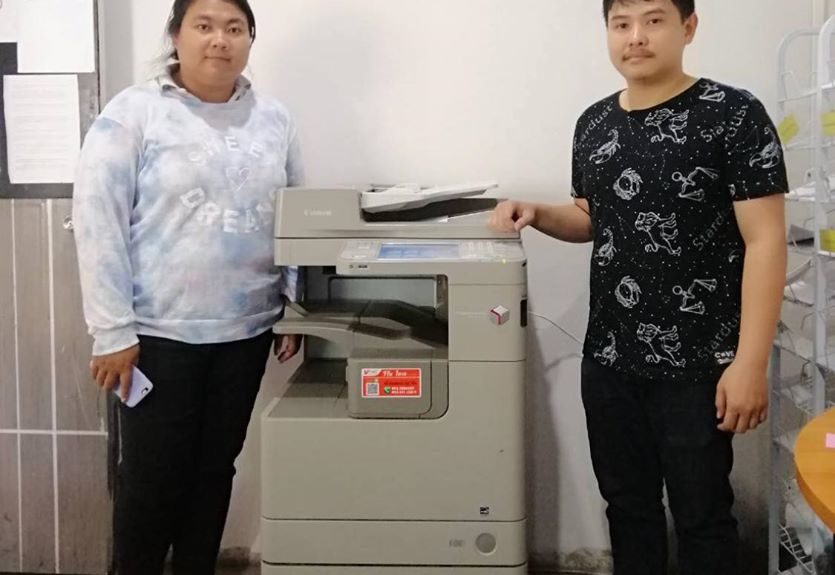 ติดตั้งเครื่องถ่ายเอกสารแบบเช่ารายปี 1 เครื่อง