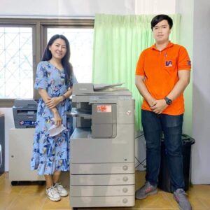 ติดตั้งเครื่องถ่ายเอกสาร 1 เครื่อง