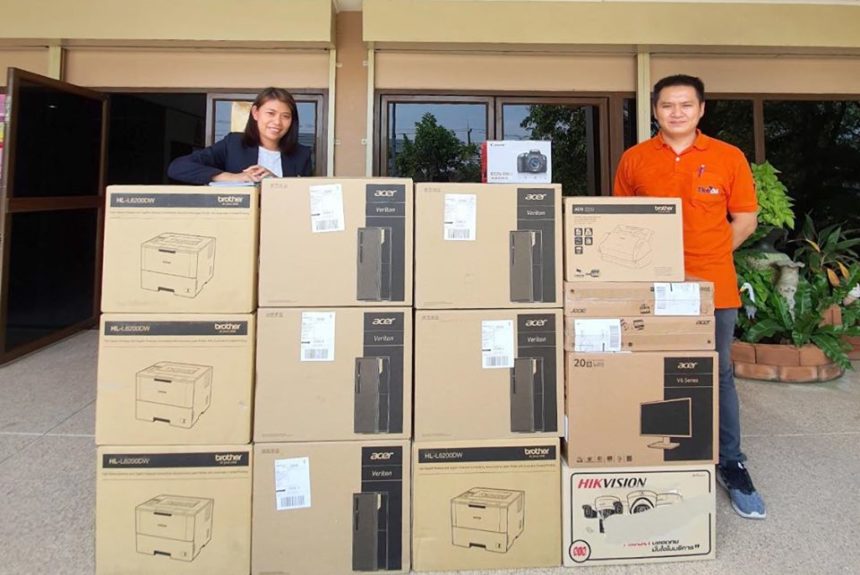 ส่งมอบครุภัณฑ์สำนักงาน
