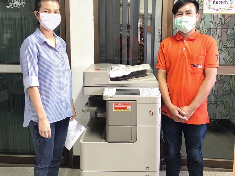 เครื่องถ่ายเอกสารเช่า