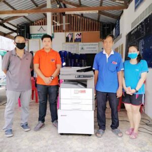 เช้านี้ส่ง1เครื่อง ให้เช่าเครื่องถ่ายเอกสาร