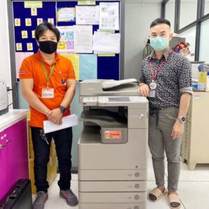 ติดตั้งเครื่องถ่ายเอกสาร