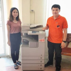 ติดตั้งเครื่องถ่ายเอกสาร 1 เครื่อง