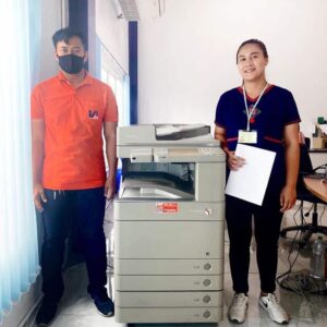 ติดตั้งเครื่องถ่ายเอกสาร