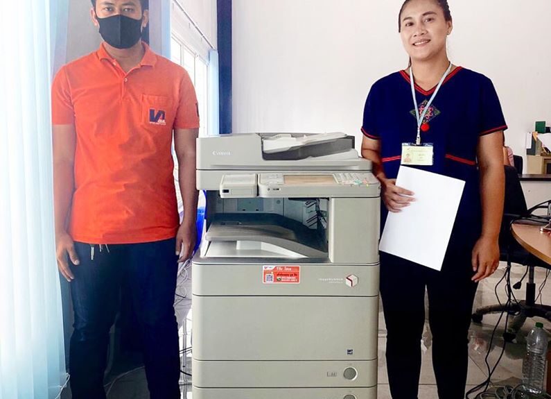 ติดตั้งเครื่องถ่ายเอกสาร