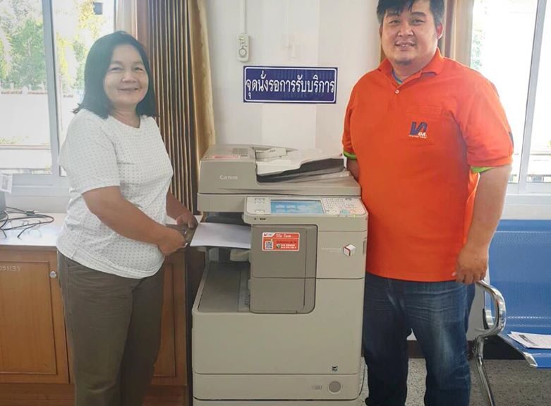 เครื่องถ่ายเอกสารสีขาวดำ