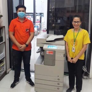 ติดตั้งเครื่องถ่ายเอกสา