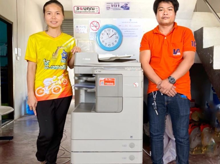 ติดตั้งเครื่องถ่ายเอกสารเช่า