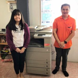 ส่งมอบเครื่องใหม่พร้อมรับประกันหลังการขาย1ปี