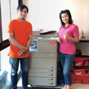 ส่งมอบเครื่องใหม่พร้อมรับประกันหลังการขาย1ปี