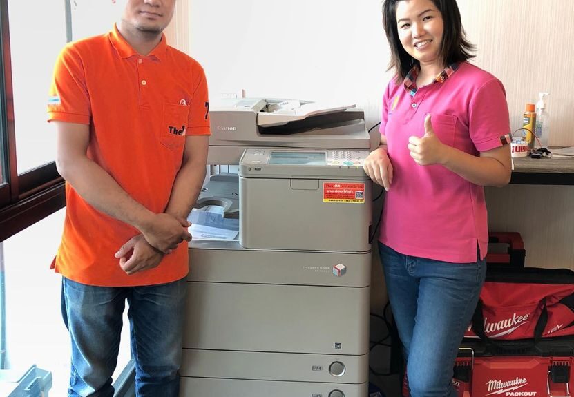 ส่งมอบเครื่องใหม่พร้อมรับประกันหลังการขาย1ปี