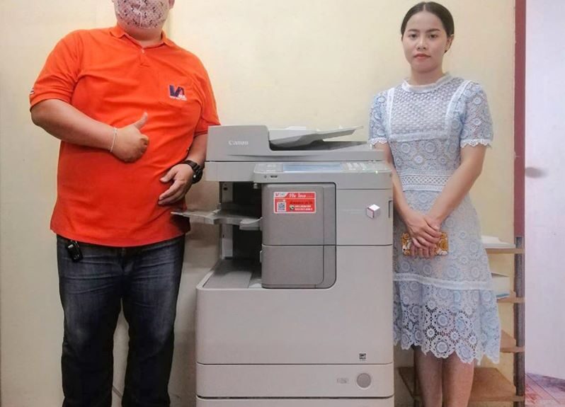 ติดตั้งเครื่องถ่ายเอกสาร 1 เครื่อง