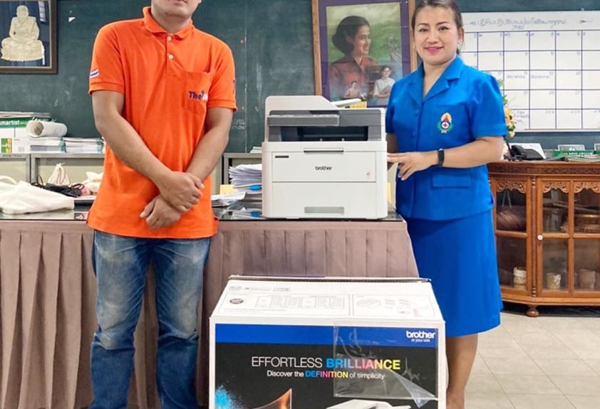 ติดตั้งเครื่องปริ้นเตอร์