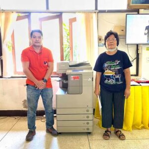 ตั้งเครื่องถ่ายเอกสาร 1 เครื่อง