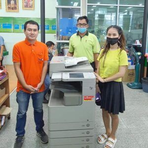 ติดตั้งเครื่องถ่ายเอกสาร 1 เครื่อง