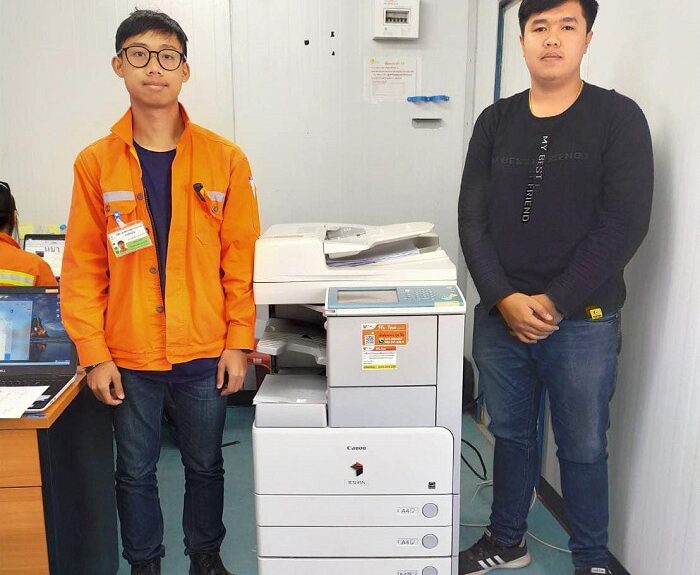 ติดตั้งเครื่องถ่ายเอกสาร
